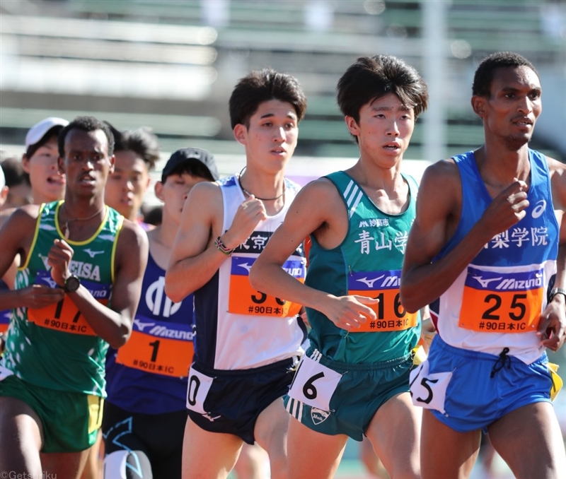 5000ｍは青学大・近藤幸太郎が積極レースで制す 青学大勢、長距離種目『初Ｖ』／日本IC