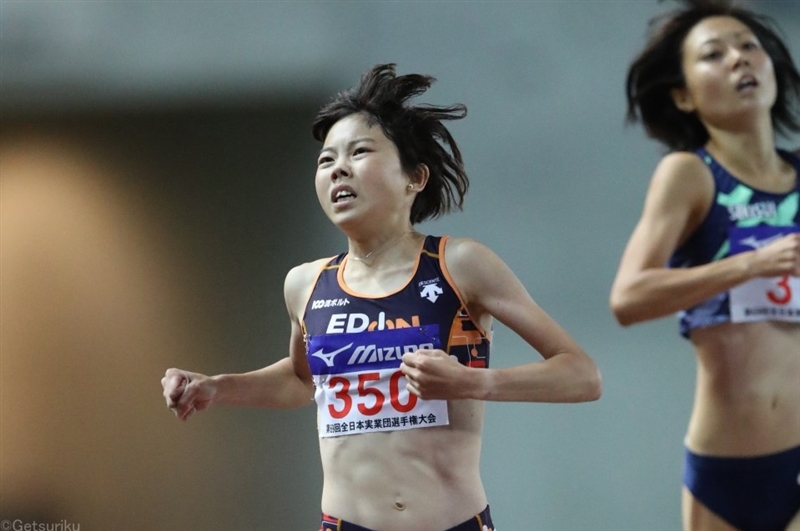 五輪代表・萩谷楓が1500ｍで日本歴代9位の快走！「最後にキレを出せた」／全日本実業団