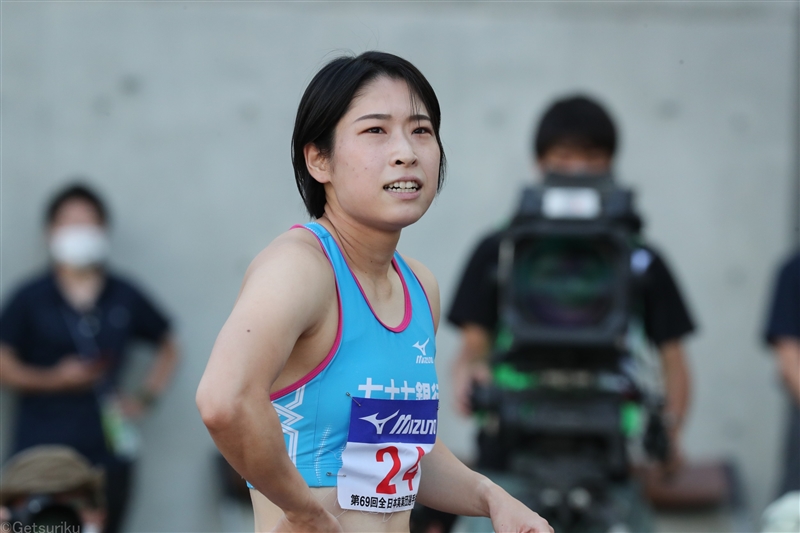 ハードル五輪代表・青木益未が100ｍでV！インターハイ女王が持ち前のスピードに磨きかける／全日本実業団