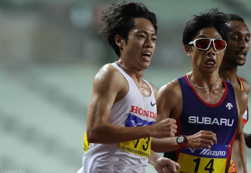 3000ｍ障害五輪代表の青木涼真が5000ｍでV！13分21秒81の自己新でスピード見せる／全日本実業団