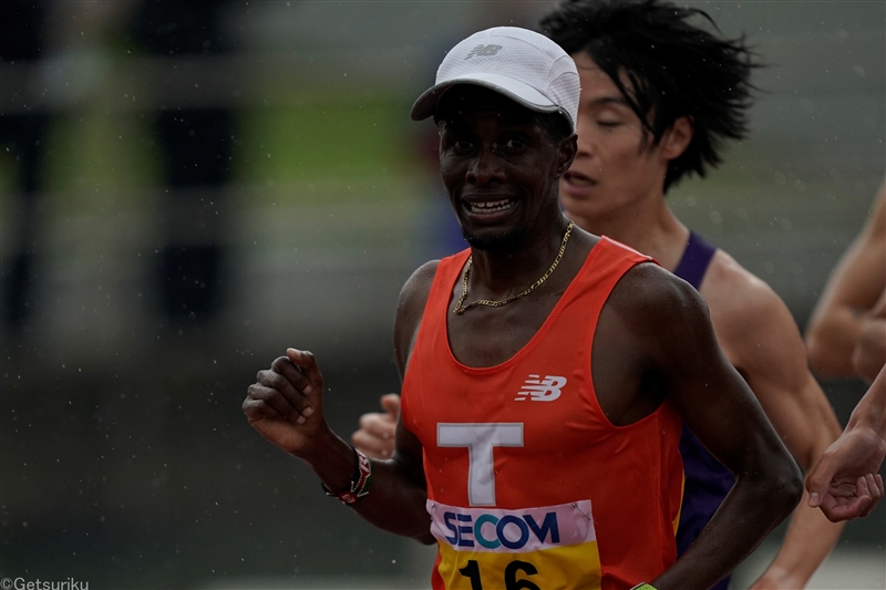 拓大のラジニが10000ｍでモグス超えの日本学生新！ 27分25秒65／日体大長距離競技会