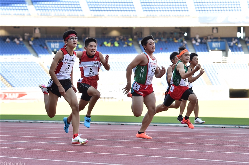 ２年ぶりに全国小学生陸上交流大会開催 東京五輪代表の山縣、寺田が選手にエール送る