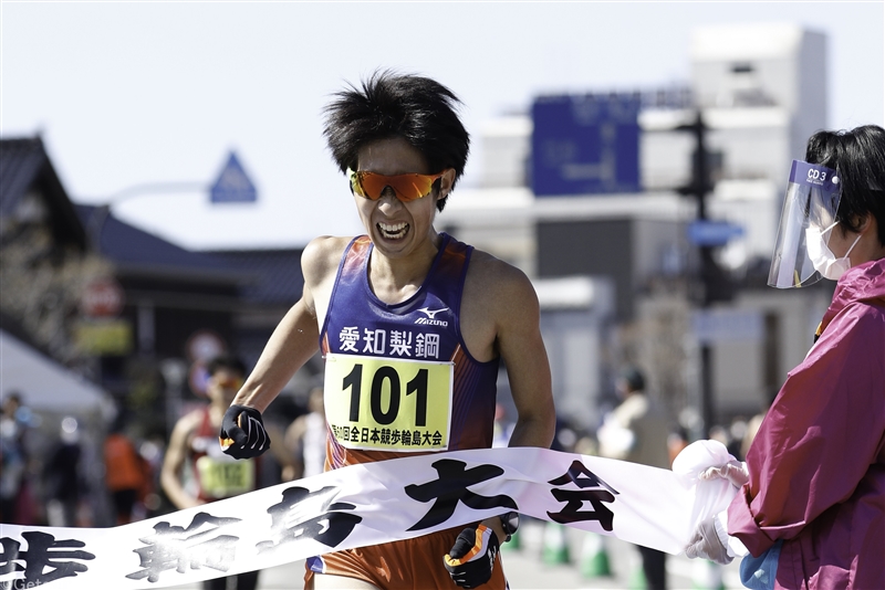【フォト】第105全日本選手権大会50㎞競歩（全日本競歩輪島）