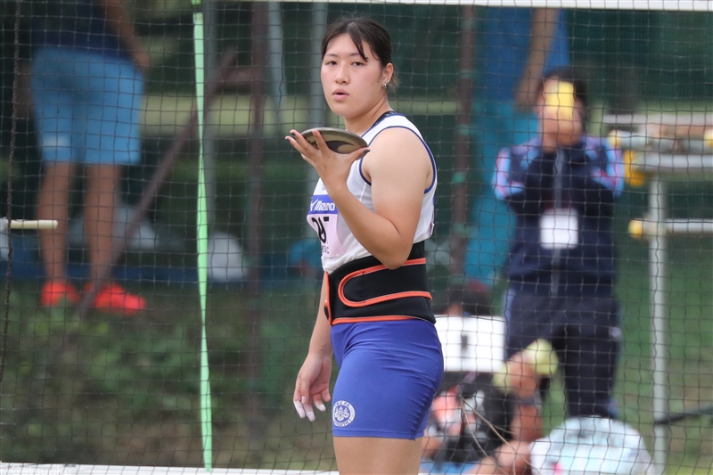 女子円盤投の齋藤真希が日本歴代3位の56ｍ58！ 日本記録保持者・郡菜々佳は54ｍ29で2位／北九州カーニバル