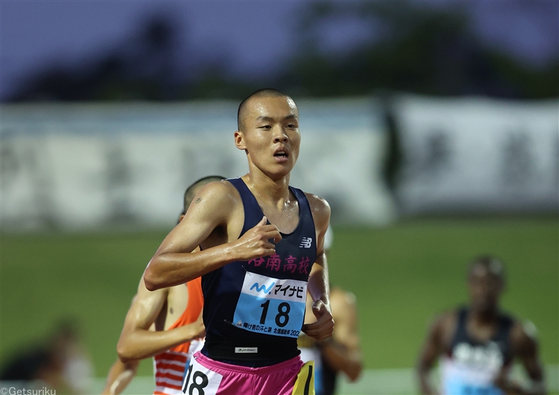 洛南高・佐藤圭汰5000ｍで13分31秒19の高校新！1500ｍと2種目の高校記録保持者に