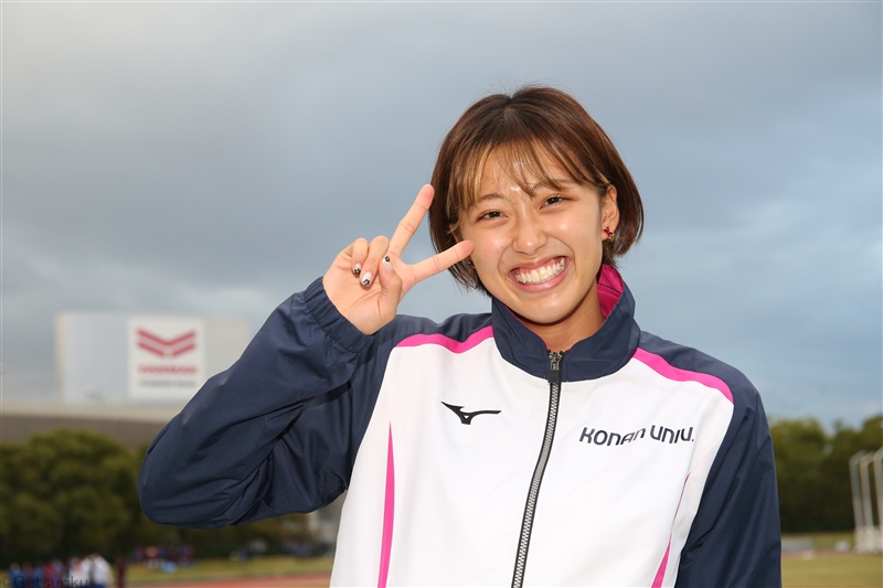 青山が200ｍ23秒91で女子短距離2冠 男子総合は立命大が3年ぶり、女子は園田学年女大が初Ｖ／関西インカレ