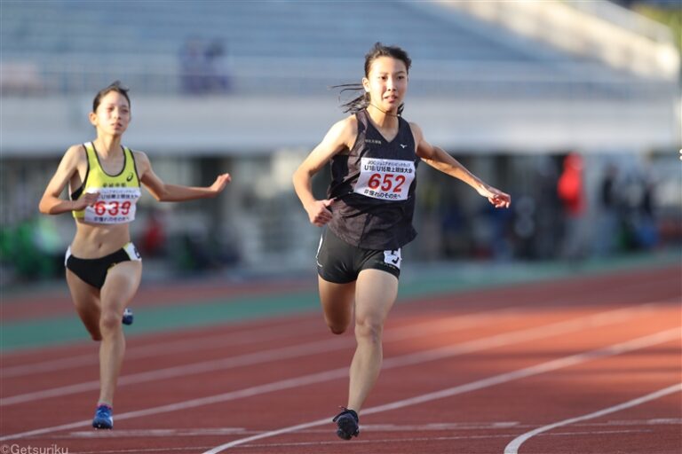 【高校生FOCUS】女子短距離・藏重みう（中京大中京）「人間、本 …