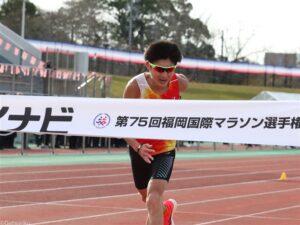 最後の福岡 日本人トップは細谷恭平！パリ五輪選考MGC第一号／福岡国際マラソン
