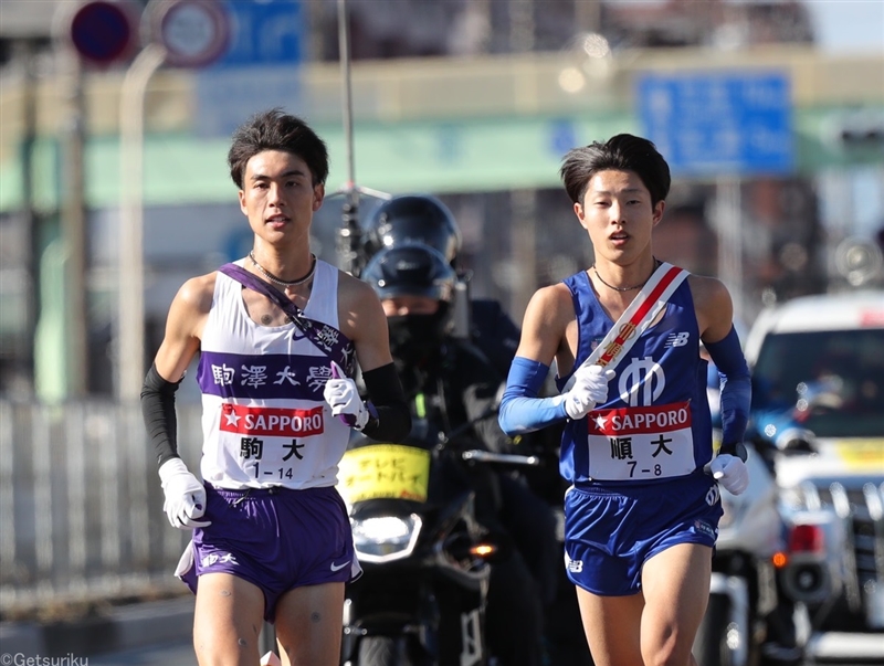 青学大が独走！順大・津田が区間賞で単独２位 中大が３位へ浮上！東京国際大、創価大が駒大をかわす／箱根駅伝