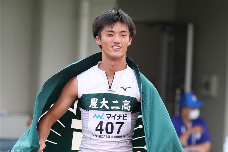 栁田大輝が東洋大へ！ 桐生祥秀の母校、東京五輪代表・鈴木碧斗が所属