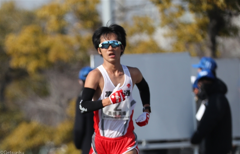 高橋英輝が圧巻の強さで３年ぶり６回目Ｖ！ 世界選手権代表内定／日本選手権20km競歩