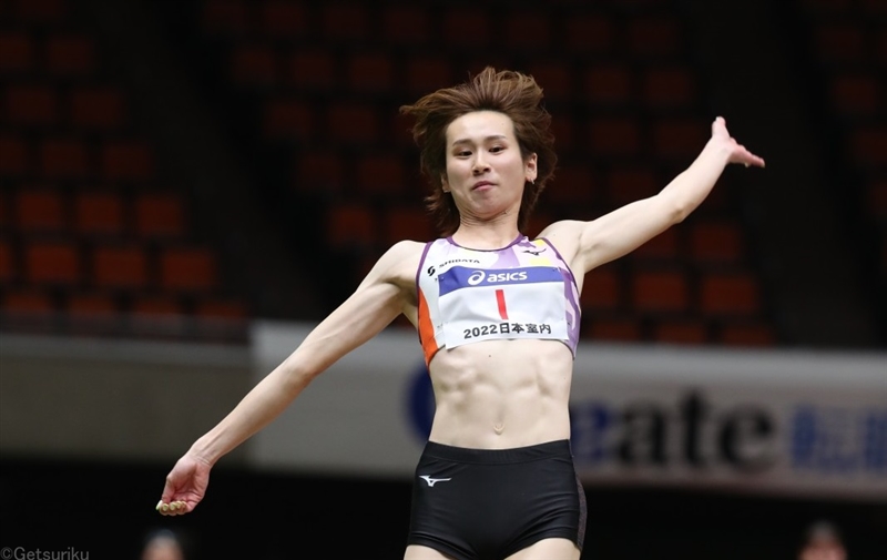 女子走幅跳・秦澄美鈴が6ｍ52！室内日本記録まであと5cm／日本選手権室内