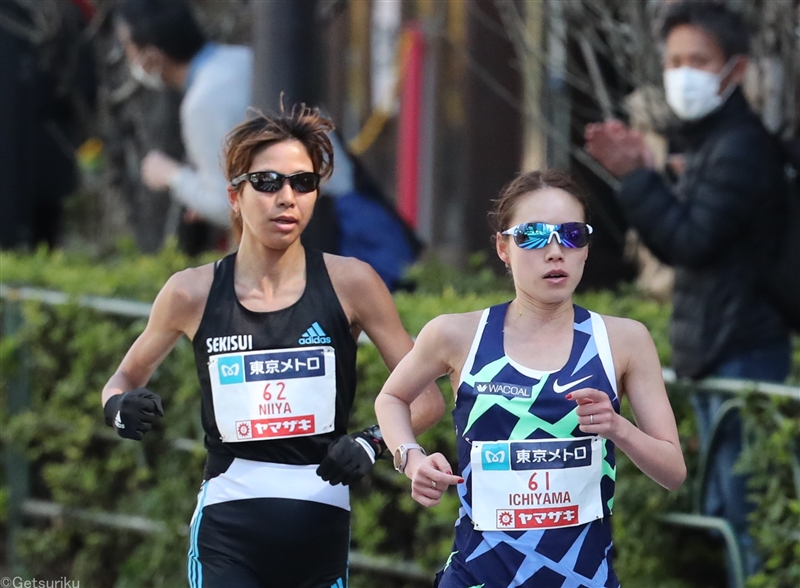 一山麻緒と新谷仁美が２時間21分台の競演！コスゲイが国内最高記録でＶ／東京マラソン