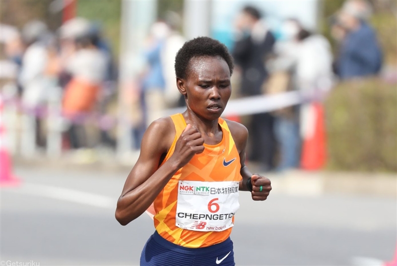 チェプンゲティチ2時間17分18秒！ 女子単独レース世界歴代2位でＶ／名古屋ウィメンズマラソン