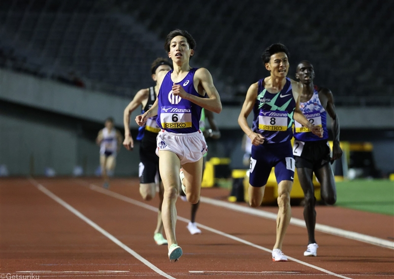 男子5000ｍは三浦龍司が13分32秒42で優勝！圧巻スパート炸裂／織田記念