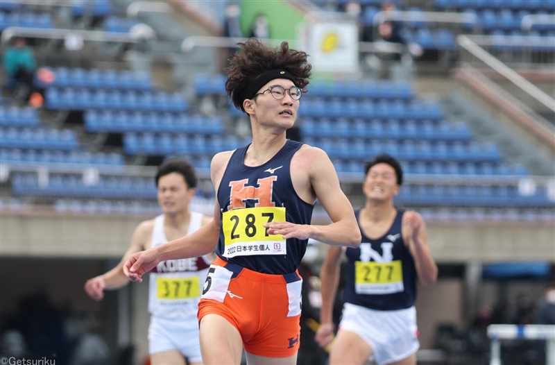 400mH東京五輪代表の黒川和樹が49秒40の大会新V「良いシーズンイン」／学生個人