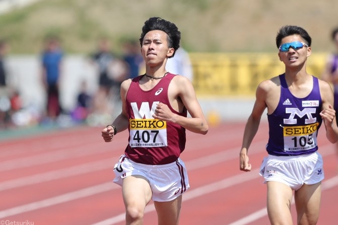 1500ｍで早大・菖蒲敦司が「徳本超え」の大会新！ 総合優勝は法大、慶大は初の女子総合V／東京六大学対校