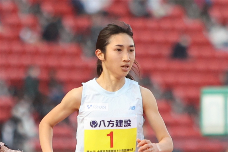 田中希実が初めて400ｍに出場！ 慣れないクラウチングスタートも59秒16をマーク