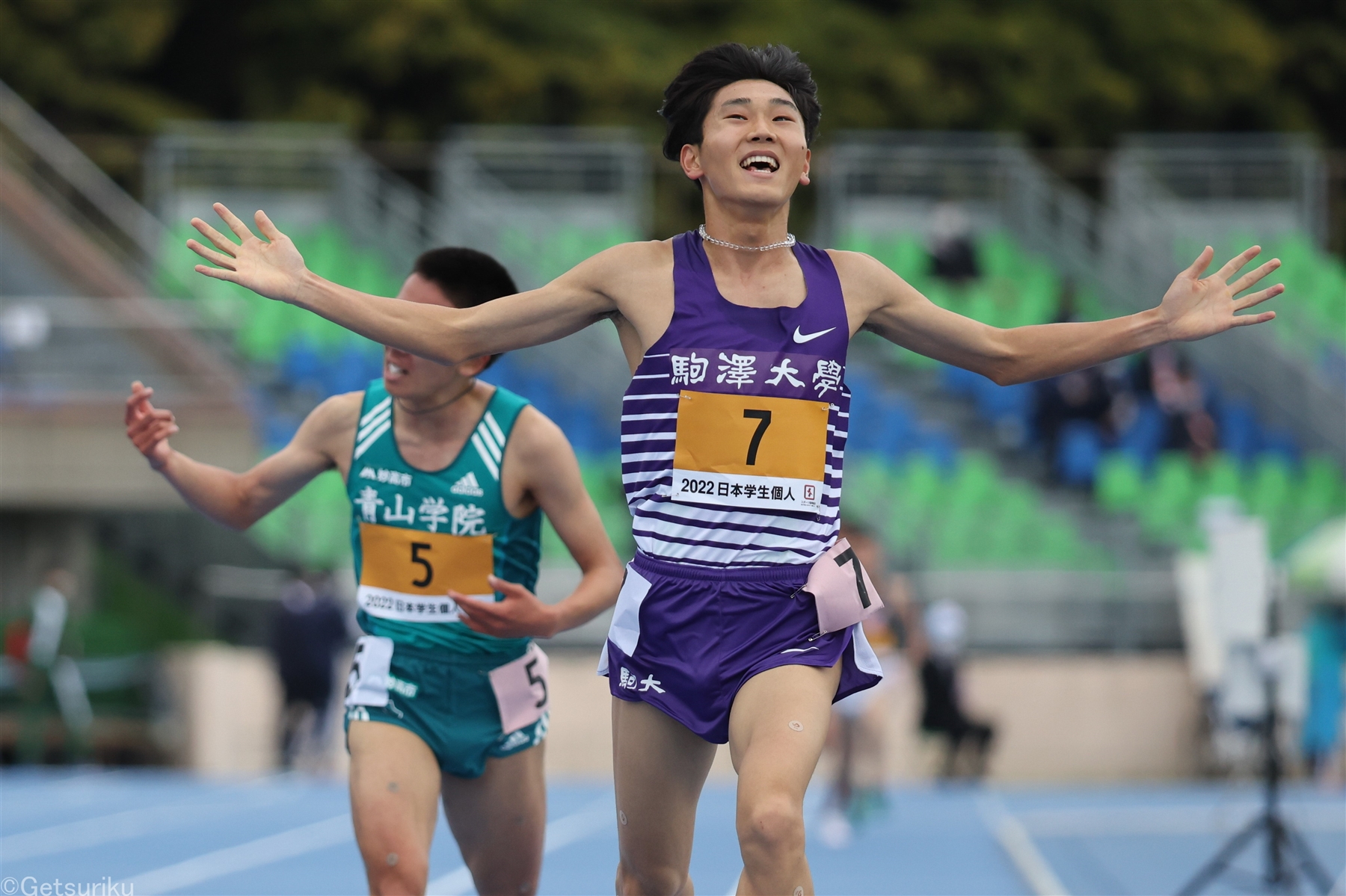 駒大・篠原倖太朗が5000ｍを制覇「タイムよりも勝負に徹した」／学生個人