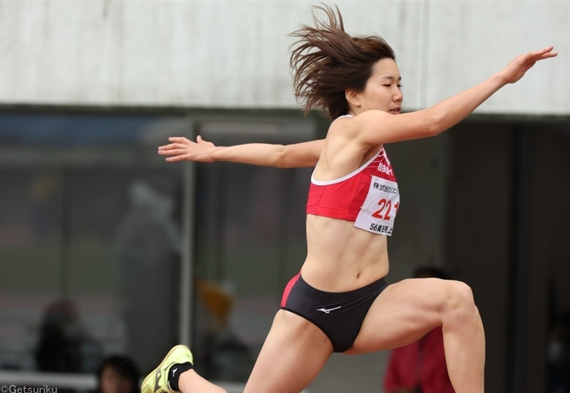 女子三段跳・森本麻里子が日本歴代3位の13ｍ56！「14ｍ、日本記録も見えてくる」／織田記念