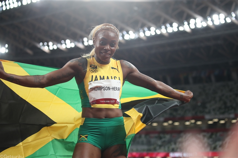 五輪女子短距離3冠のトンプソン・ヘラーがローレウス世界スポーツ最優秀選手賞受賞 過去にボルト氏も