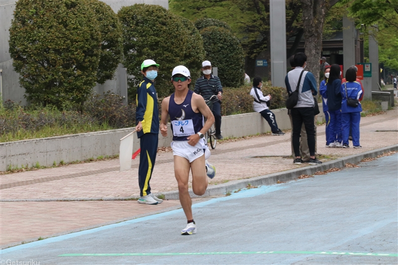 守屋和希1時間4分47秒で連覇達成！ 2位は京大院・柴田栗佑／関西ICハーフ