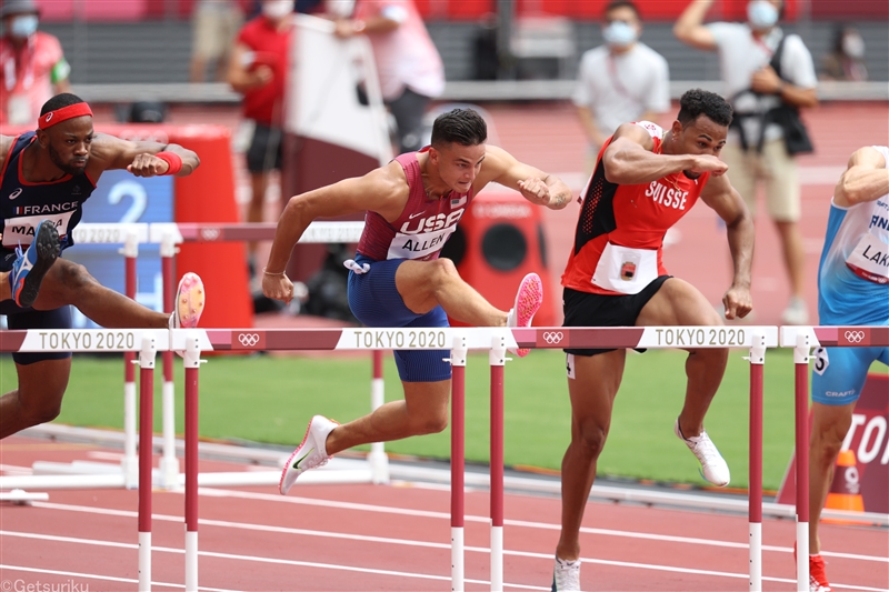 110mH東京五輪4位のアレンがNFLイーグルスと契約 今夏の世界陸上へも意欲