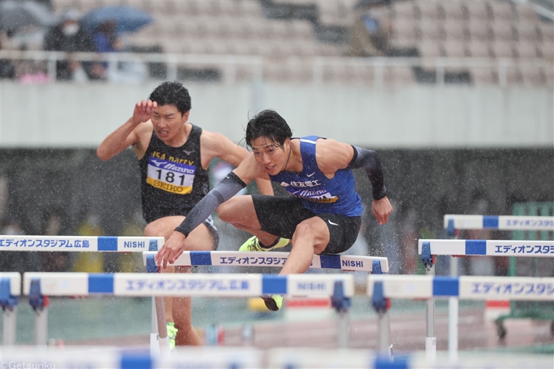 110ｍH泉谷駿介は決勝を棄権、100ｍB決勝に回った多田修平も棄権／織田記念