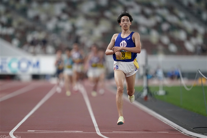 三浦龍司 5000mで圧巻の走り！ 予選を13分51秒90で組1着／関東IC