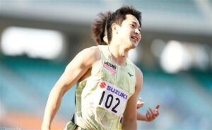 飯塚翔太が地元・静岡で復活の走り20秒34で200ｍV！「若手と同じ年の気持ちで」／静岡国際