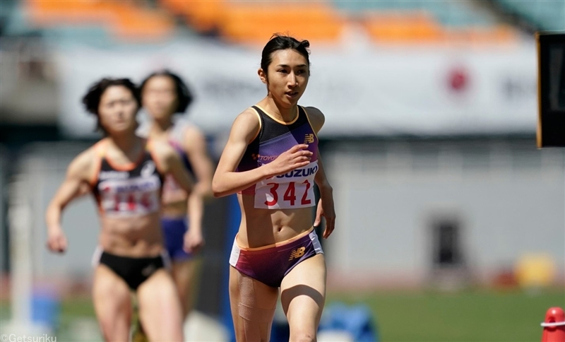 田中希実が800ｍ2分03秒10！2日前棄権も問題なし「もう少し良いタイムが出れば」／静岡国際