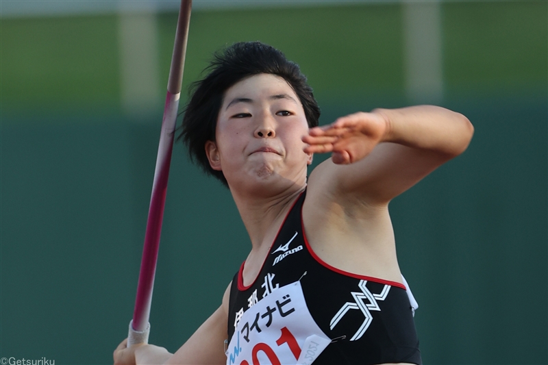 女子やり投・倉田紗優加が北信越高校新記録！ 男子短距離でも好記録連発／ＩＨ都府県大会ハイライト北信越