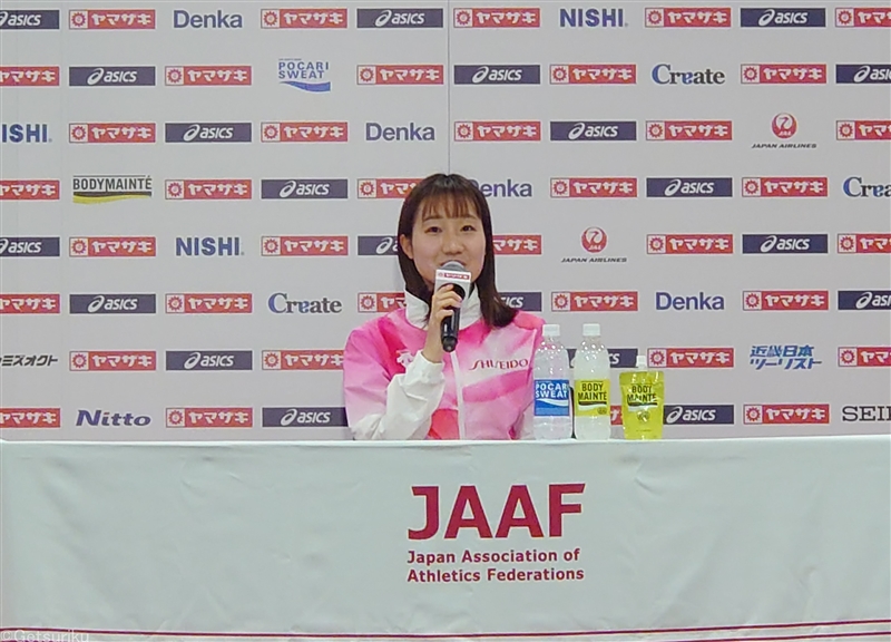世界陸上代表へ五島莉乃が意気込み「強みの積極性を生かしたレースをして優勝したい」／日本選手権１万ｍ前日会見