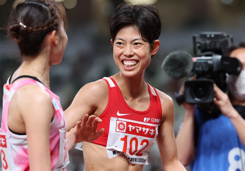 廣中璃梨佳が連覇達成して初の世界選手権代表に「またあの舞台に戻りたい」／日本選手権10000ｍ