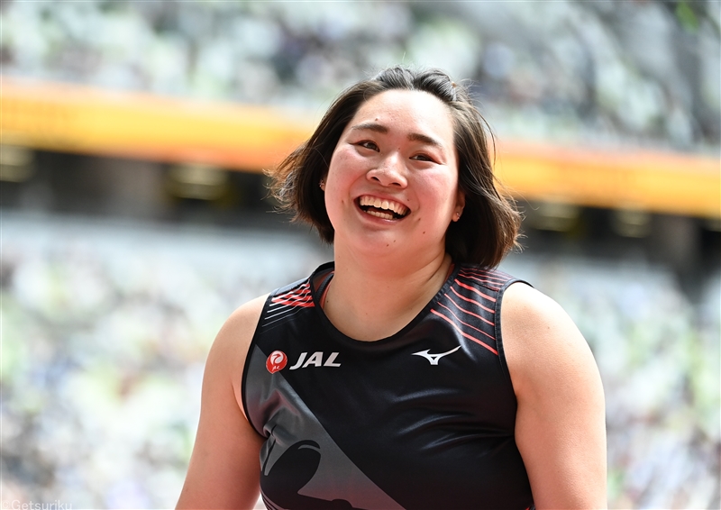 女子やり投・北口榛花が62ｍ80！今季安定した投げで日本選手権連覇＆オレゴンへ照準