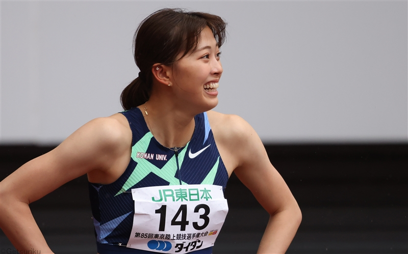 東京五輪リレー代表・青山華依 今年2月左膝を故障、手術経てレース復帰 11秒台マーク