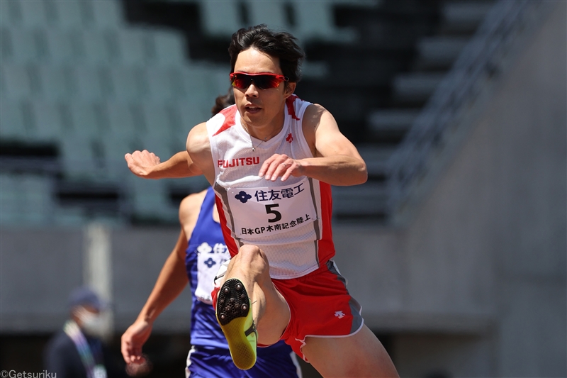 男子400ｍH３大会ぶり出場の岸本鷹幸は50秒66で6着／世界陸上