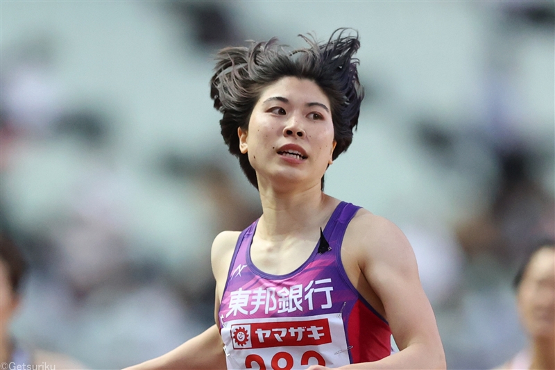 400ｍ松本奈菜子が8年ぶりV「川本先生の言葉を胸に」パリ五輪目指す／日本選手権