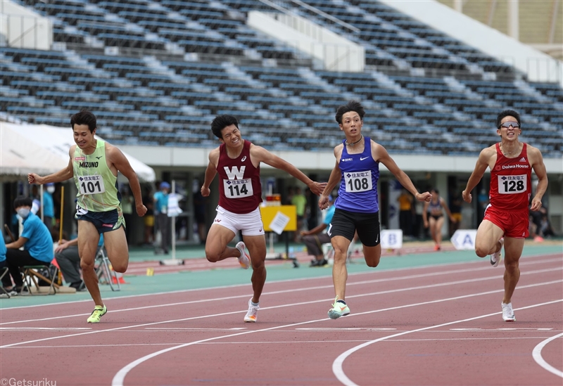 飯塚翔太31歳のバースデーラン20秒57の3位「まだベスト出せる」理想追求し試行錯誤／布勢スプリント