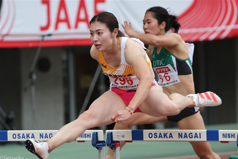 100mH日本記録保持者の福部真子がイタリアで13秒25の3位  1500m河村一輝は3分40秒77／WAコンチネンタルツアー