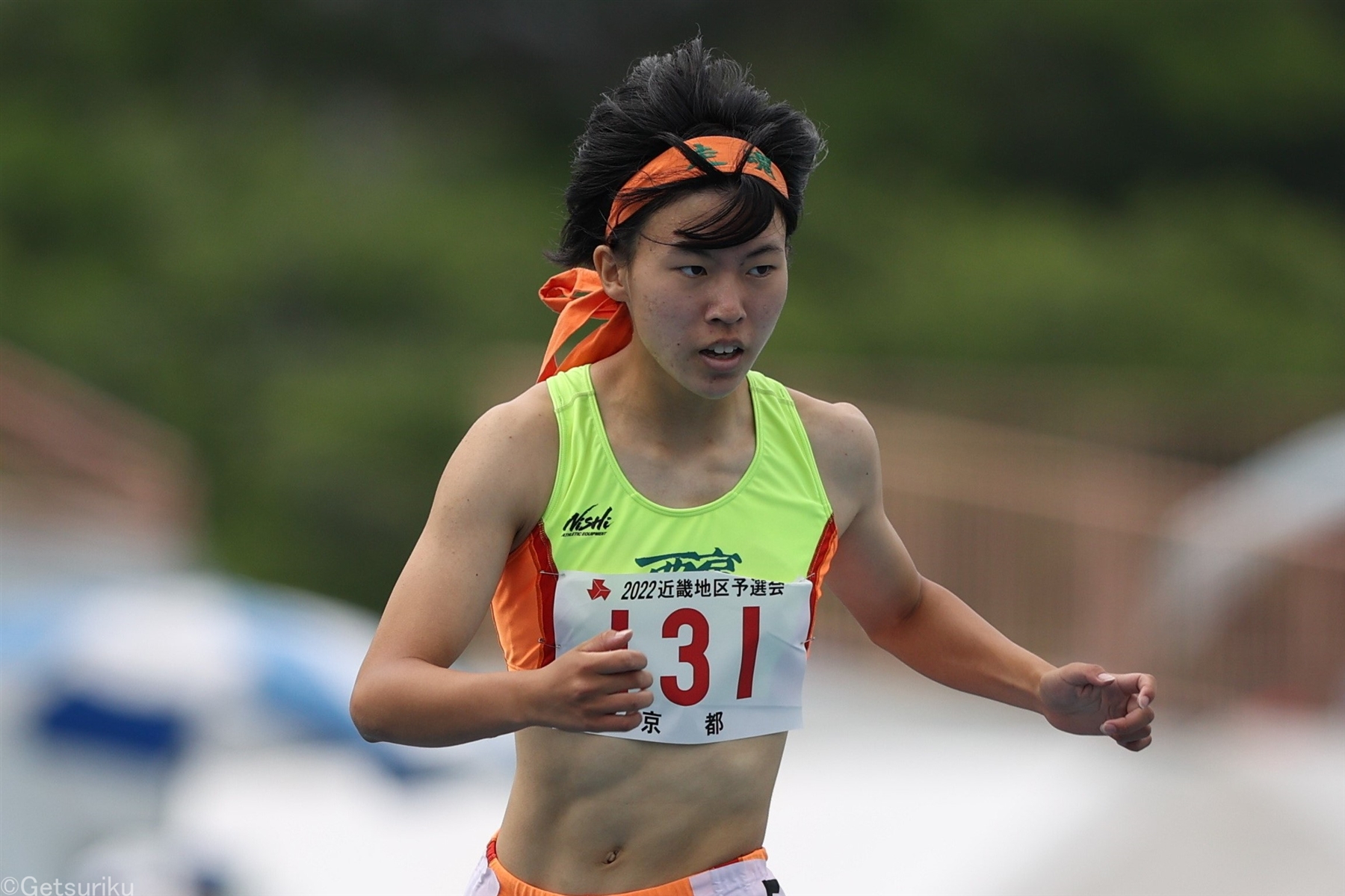 女子400mは児島柚月が54秒12でV 今季高校最高タイムで個人3冠へ好発進／IH近畿大会