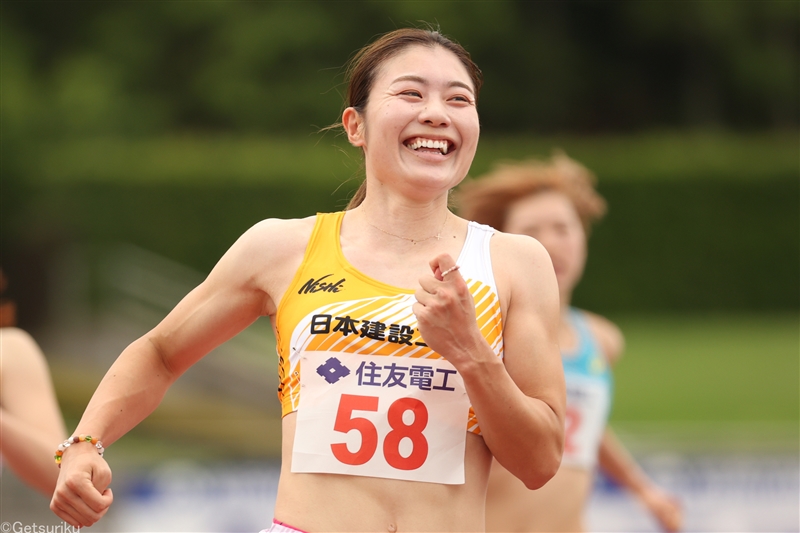 100mH日本記録保持者・福部真子が記録会13秒41でシーズンイン 200mにも出場