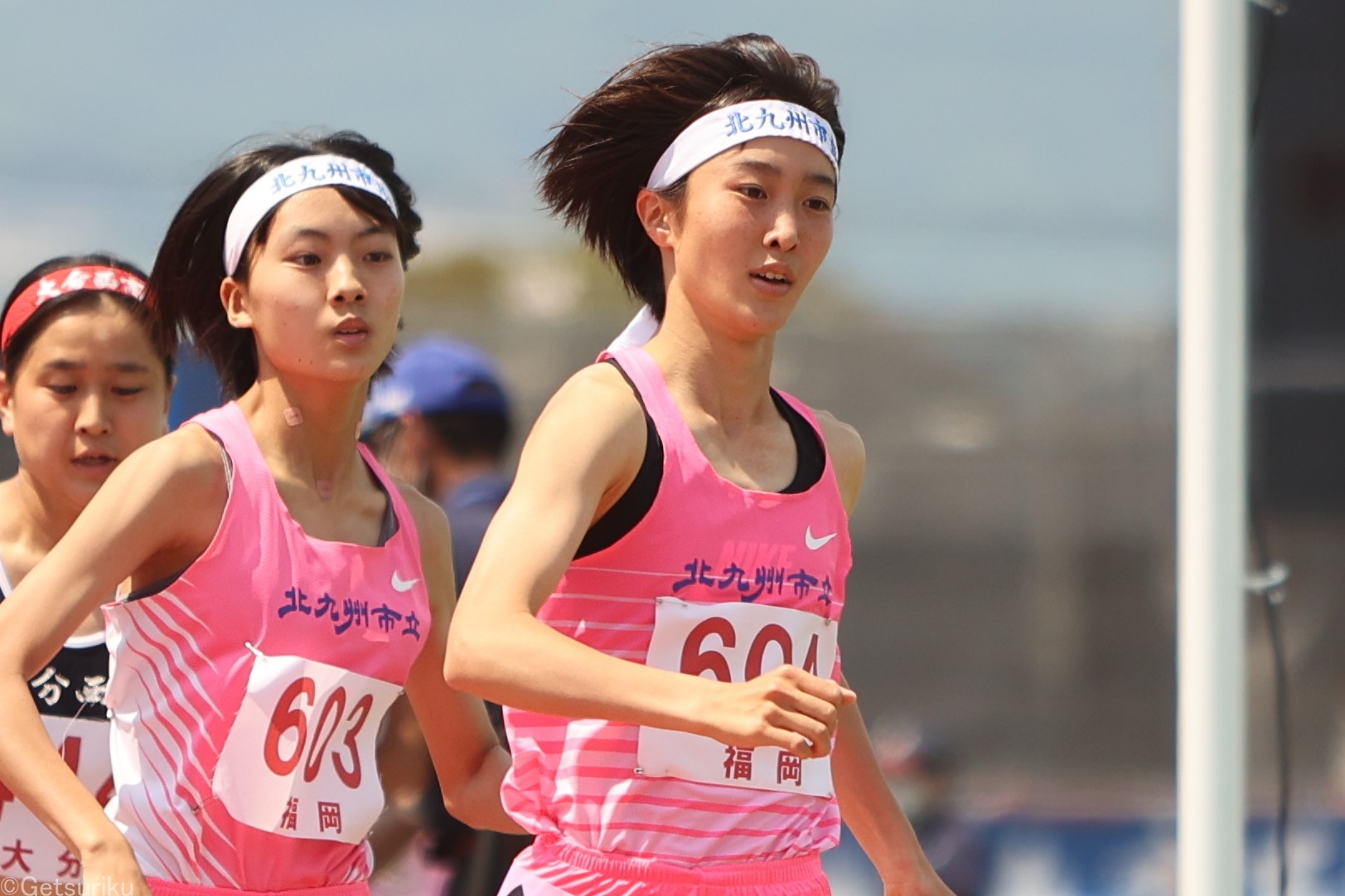 男女800ｍで好記録！女子は北九州市立コンビが2分07秒台、男子は1分49秒台の好勝負が展開／IH北九州