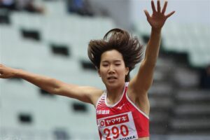 三段跳・森本麻里子が自己新で逆転Ｖ４「雨の中で自信が出せてよかった」／日本選手権
