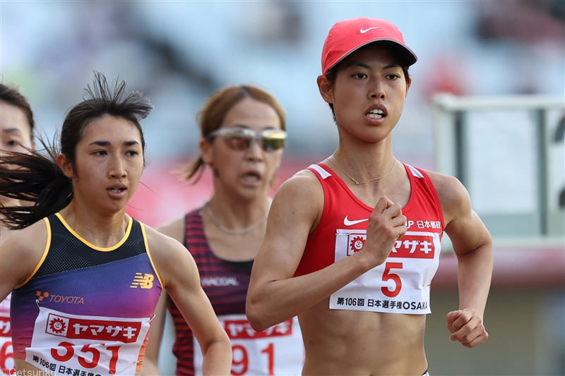 廣中璃梨佳5000ｍ2位！10000ｍと2種目で世界陸上内定「葛藤あった」と涙／日本選手権