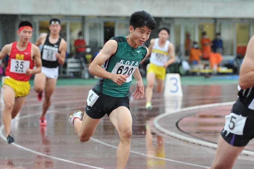 地元・コザの平川が200ｍ・400ｍの2種目制覇達成、男子４×400ｍRは鹿児島南が県高校記録更新の3分11秒67／IH南九州大会