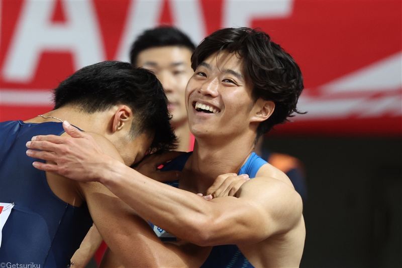 地元・大阪の坂井隆一郎が100ｍ殊勲の銀！「10秒05狙っていきたい」／日本選手権