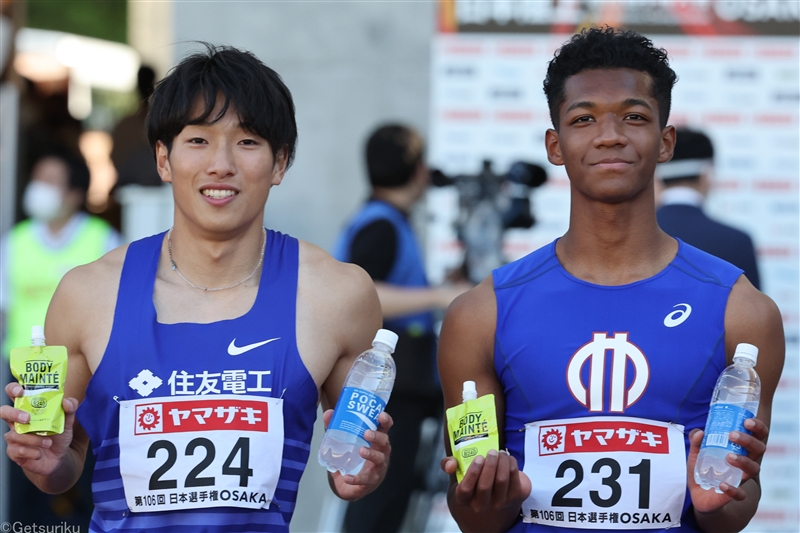 110ｍｈ村竹ラシッドが2位で世界陸上内定 昨年涙のフライング失格晴らし世界へ 日本選手権 月陸online 月刊陸上競技