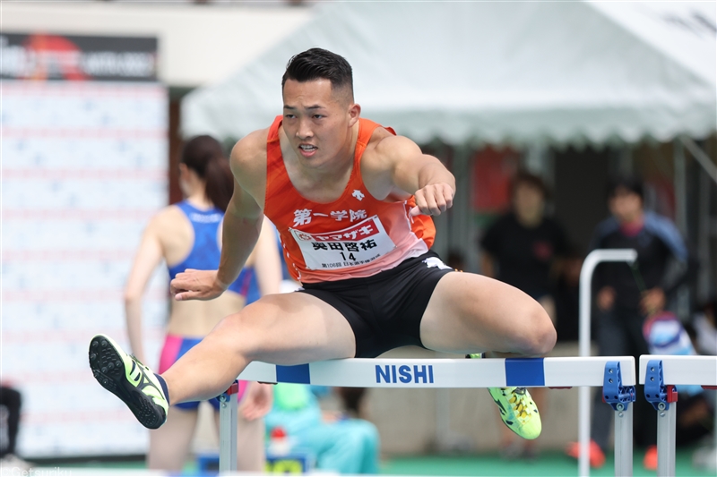 十種競技の奥田啓祐が日本歴代3位の8008点！ 日本人3人目の8000点オーバー／中京大土曜競技会