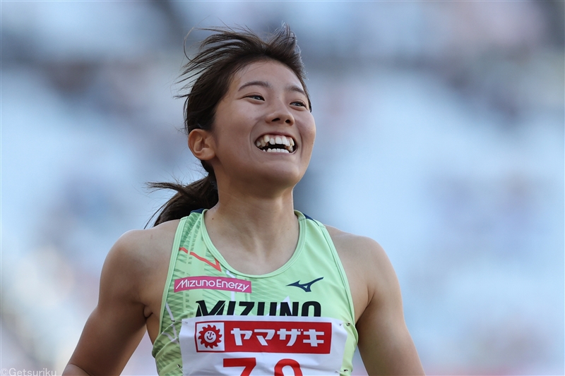 兒玉芽生が200ｍ23秒34で連覇！予選の不調「不安」から女王の意地見せる／日本選手権